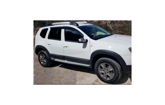 Ensemble de panneaux de porte à usage unique pour Dacia Duster I 2010-2017 (sans marquage Duster) - Noir mat