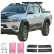 Ensemble de panneaux de porte à usage unique pour Toyota Hilux 8e génération 2015- - Noir mat, Vignette 3