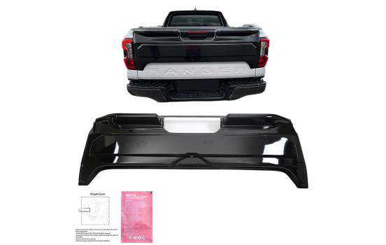 Housse de hayon Oneway pour Ford Ranger T9 2022- - Noir brillant, Image 2