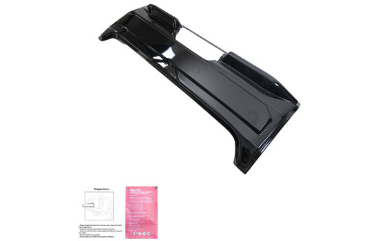 Housse de hayon Oneway pour Ford Ranger T9 2022- - Noir brillant, Image 4
