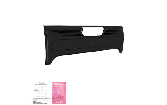 Housse de hayon Oneway pour Ford Ranger T9 2022- - Noir mat, Image 5