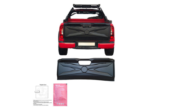 Housse de hayon Oneway pour Mercedes Classe X W470 2017- - Noir mat, Image 4