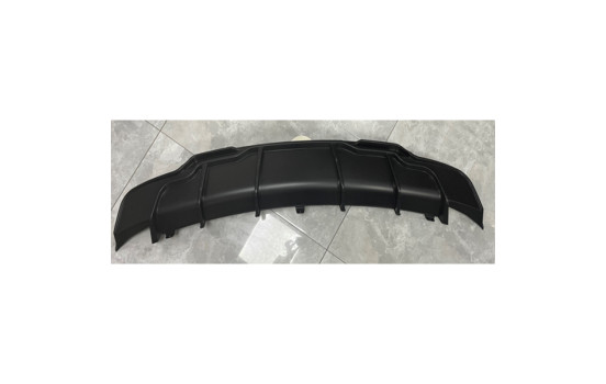 Jupe de pare-chocs arrière (diffuseur) adaptée pour Tesla Model 3 2017- 'Aero' (ABS noir brillant)