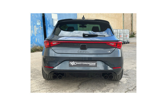 Jupe de pare-chocs arrière (Diffuseur) sur mesure pour Seat Leon IV (KL1) FR 2020- (ABS), Image 3
