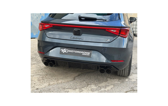 Jupe de pare-chocs arrière (Diffuseur) sur mesure pour Seat Leon IV (KL1) FR 2020- (ABS), Image 4