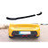 Jupe de pare-chocs arrière (Diffuseur) V.2 sur mesure pour Peugeot 208 II 2019- (ABS Noir brillant)