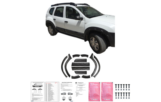 Kit carrosserie complet Oneway pour Dacia Duster I 2010-2017 (Offroad) - Noir mat, Image 3