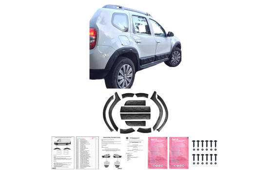 Kit carrosserie complet Oneway pour Dacia Duster I 2010-2017 (Offroad) - Noir mat, Image 4