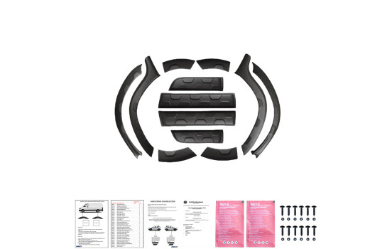 Kit carrosserie complet Oneway pour Dacia Duster I 2010-2017 (Offroad) - Noir mat, Image 5