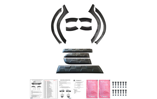 Kit carrosserie complet Oneway pour Dacia Duster I 2010-2017 (Offroad) - Noir mat, Image 6