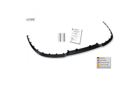 Lèvre de spoiler avant RDX Universal Cup 2.0 - Flexible - Noir (PU)