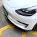 Lèvre de spoiler avant sur mesure pour Tesla Model 3 2017-2024 (ABS noir brillant), Vignette 3