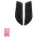 Prises d'air de capot universelles pour pick-up 4x4 - Noir brillant
