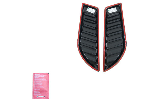 Prises d'air de capot universelles pour pick-up 4x4 - Noir brillant, Image 4
