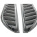 Prises d'air de capot universelles pour pick-up 4x4 - Noir brillant, Vignette 5