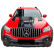 Prises d'air de capot universelles pour Pick-Up 4x4 - Noir mat