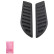 Prises d'air de capot universelles pour Pick-Up 4x4 - Noir mat, Vignette 3