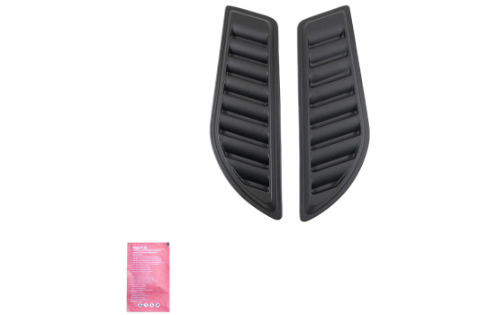 Prises d'air de capot universelles pour Pick-Up 4x4 - Noir mat, Image 3