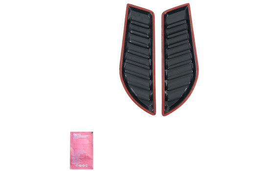 Prises d'air de capot universelles pour Pick-Up 4x4 - Noir mat, Image 5