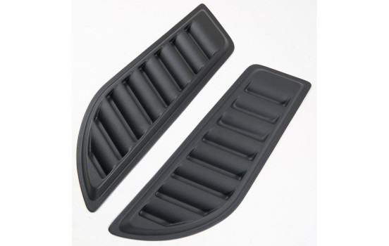 Prises d'air de capot universelles pour Pick-Up 4x4 - Noir mat, Image 8
