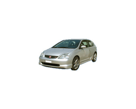 Spoiler avant Honda Civic HB 3/5-door 2001-2005 'R-Look' (ABS), Image 2