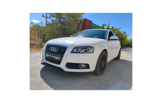 Spoiler avant Motordrome compatible avec Audi A3 (8P) S-Line Facelift 2008-2012 (ABS), Image 3