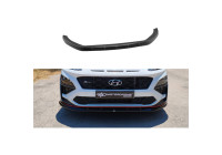 Spoiler avant Motordrome pour Hyundai Kona MK1 Facelift 2020-2023 (ABS noir brillant)