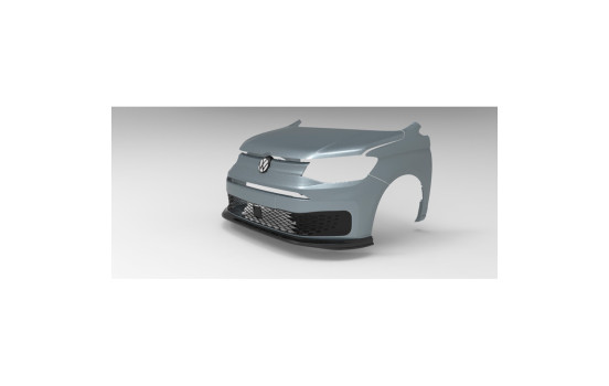 Spoiler avant pour Volkswagen Caddy V Box/MPV 2020- (ABS)