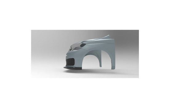 Spoiler avant pour Volkswagen Caddy V Box/MPV 2020- (ABS), Image 5
