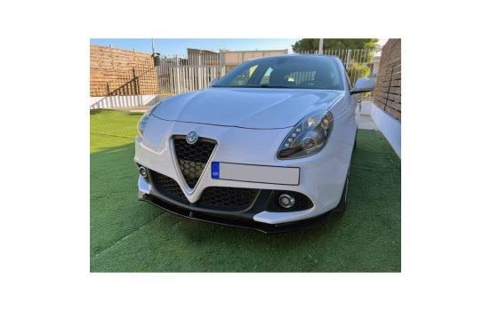 Spoiler avant sur mesure pour Alfa Romeo Giulietta Facelift 2016-2020 (ABS Noir brillant), Image 2