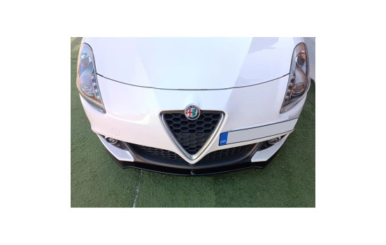 Spoiler avant sur mesure pour Alfa Romeo Giulietta Facelift 2016-2020 (ABS Noir brillant), Image 4