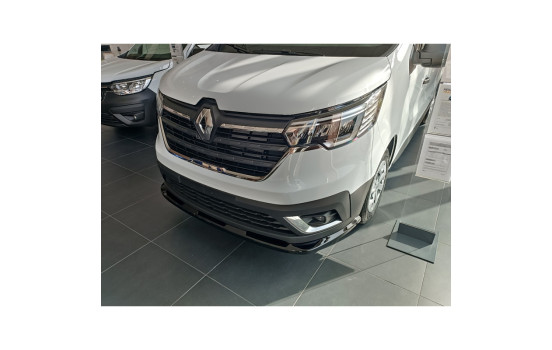 Spoiler avant sur mesure pour Renault Trafic 2021- (ABS Noir Brillant), Image 3
