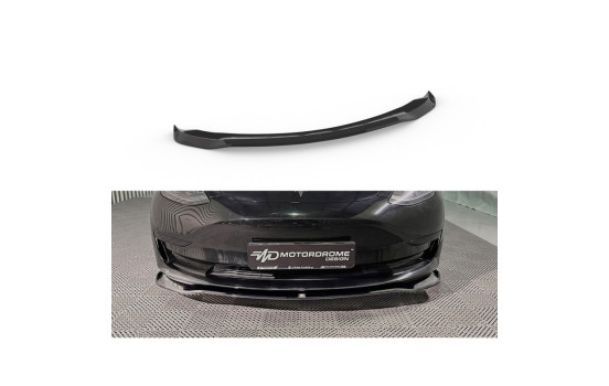 Spoiler avant V.1 pour Tesla Model 3 2017-2023 (ABS noir brillant)
