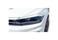 Spoilers de phares adaptés à Volkswagen Polo (AW) 2017- (ABS)