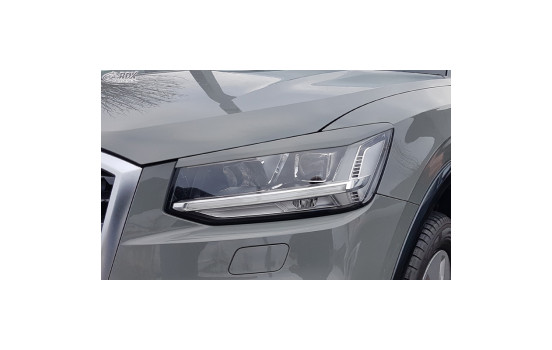 Spoilers de phares adaptés pour Audi Q2 (GA) 2016- (ABS)