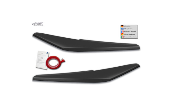 Spoilers de phares adaptés pour Audi Q2 (GA) 2016- (ABS), Image 2