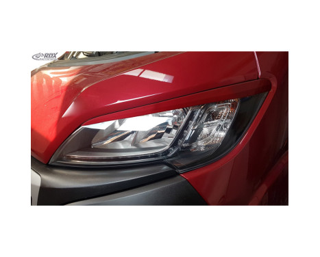 Spoilers de phares adaptés pour Citroën Jumper & Fiat Ducato & Opel Movano & Peugeot Boxer (ABS), Image 2