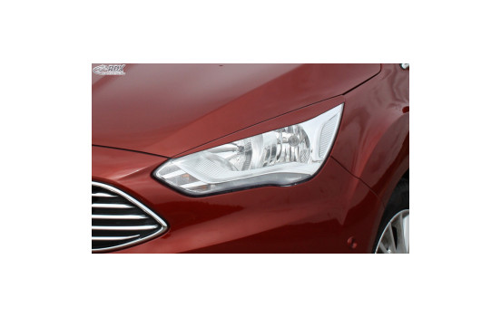 Spoilers de phares adaptés pour Ford C-Max Facelift 2015-2019 (ABS)