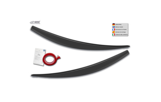 Spoilers de phares adaptés pour Ford C-Max Facelift 2015-2019 (ABS), Image 2