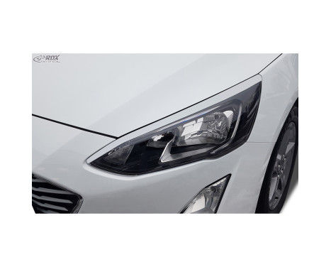 Spoilers de phares adaptés pour Ford Focus IV Hatchback/Wagon/Sedan 2018-2022 (ABS), Image 2