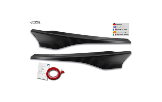 Spoilers de phares adaptés pour Ford Transit Custom & Tourneo Custom Facelift 2018- (ABS), Image 3