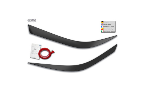 Spoilers de phares adaptés pour Kia XCeed (CD) 2019- (ABS), Image 3