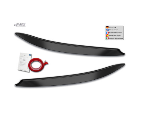 Spoilers de phares adaptés pour Mercedes Classe A (W176) 2012-2019 (ABS), Image 2