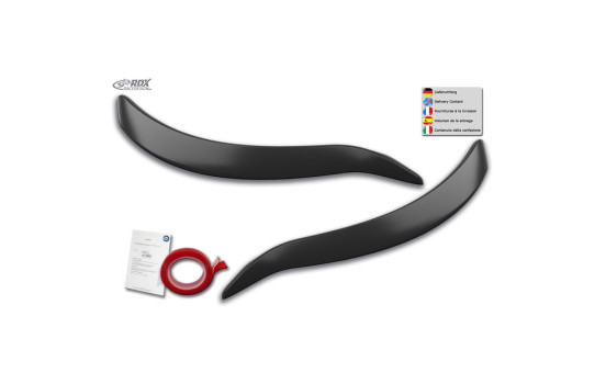 Spoilers de phares adaptés pour Renault Kadjar 2015-2022 (ABS), Image 2