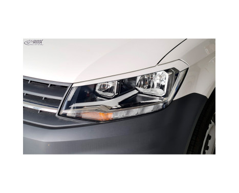 Spoilers de phares adaptés pour Volkswagen Caddy IV 2015-2020 (ABS), Image 2
