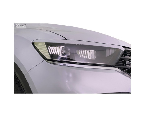 Spoilers de phares adaptés pour Volkswagen T-Roc (A1) 2017-2021 (ABS), Image 2