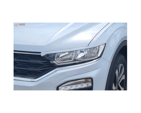 Spoilers de phares adaptés pour Volkswagen T-Roc (A1) 2017-2021 (ABS), Image 3