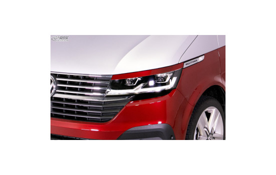 Spoilers de phares adaptés pour Volkswagen Transporter T6.1 2021- (ABS), Image 2
