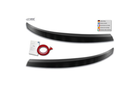 Spoilers de phares adaptés pour Volkswagen Transporter T6.1 2021- (ABS), Image 4