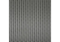 Racing mesh aluminium - Nid d'abeille 12x6mm - 125x25cm